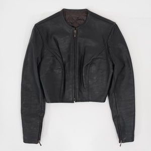 Jean Paul Gaultier 80s Cuir Leather Jacket